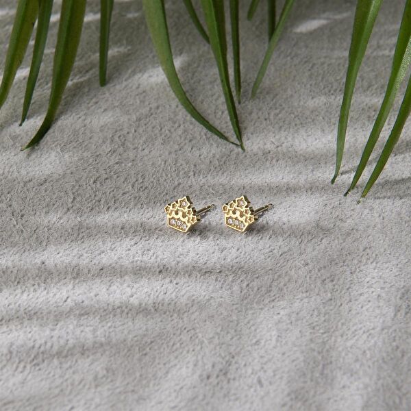 Goldküpe Altın Küpe