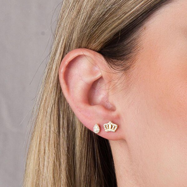 Goldküpe Altın Küpe