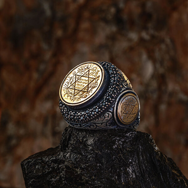 Sırlı Sepet Erkek Yüzük