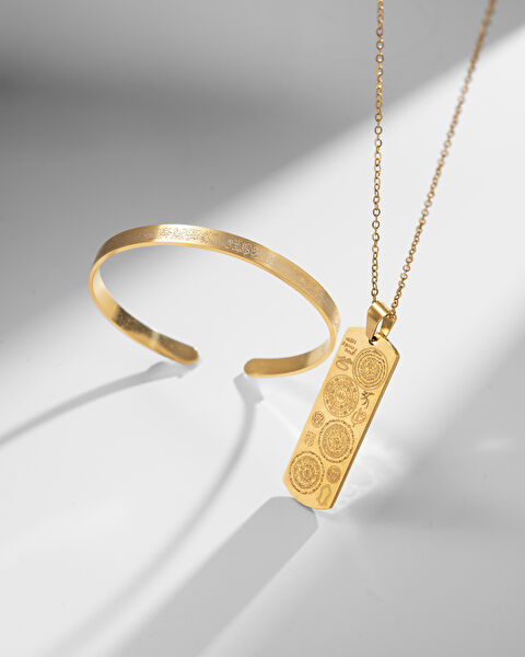 Sırlı Sepet Kolye, Zincir, Künye