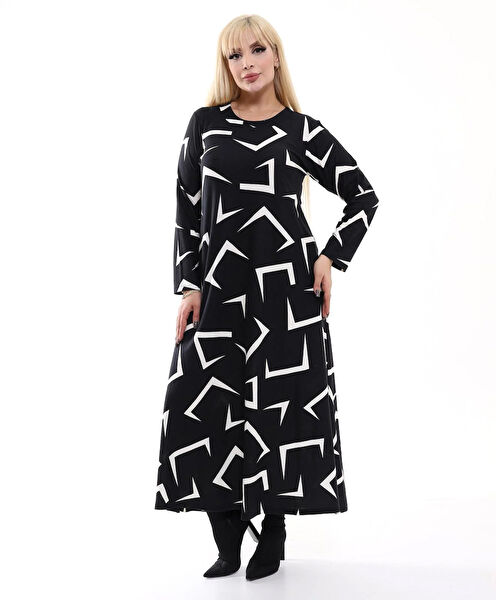 Kısmet Büyük Beden Günlük Elbise