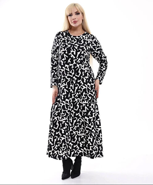 Kısmet Büyük Beden Günlük Elbise