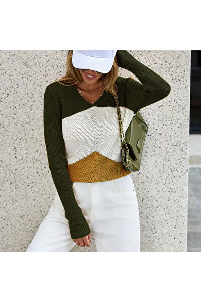 AQE FASHION Kadın Triko, Kazak