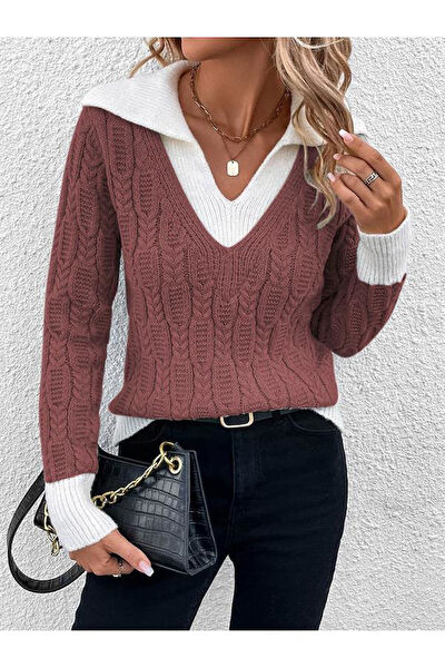 AQE FASHION Kadın Triko, Kazak