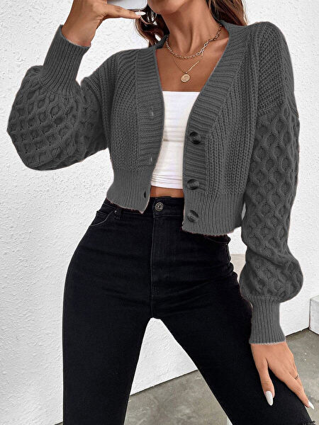 AQE FASHION Günlük Hırka