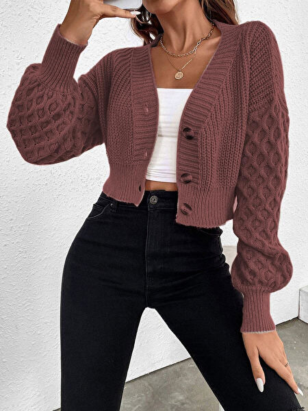 AQE FASHION Günlük Hırka