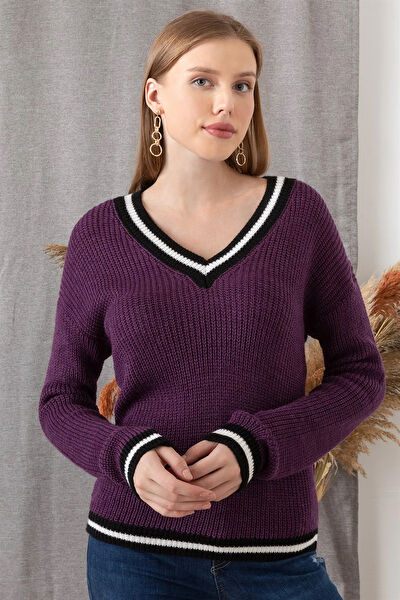 AQE FASHION Kadın Triko, Kazak