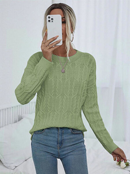 AQE FASHION Kadın Triko, Kazak