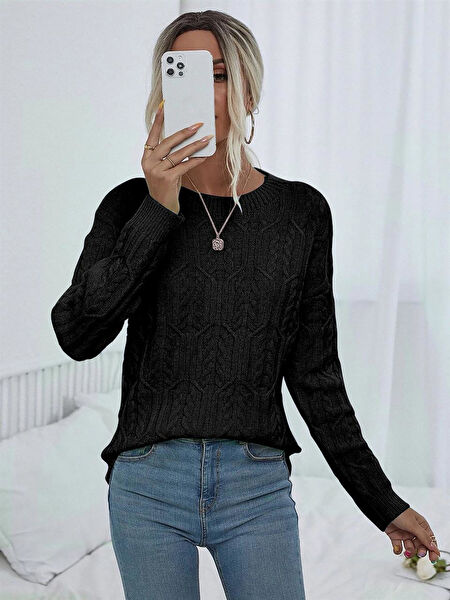 AQE FASHION Kadın Triko, Kazak