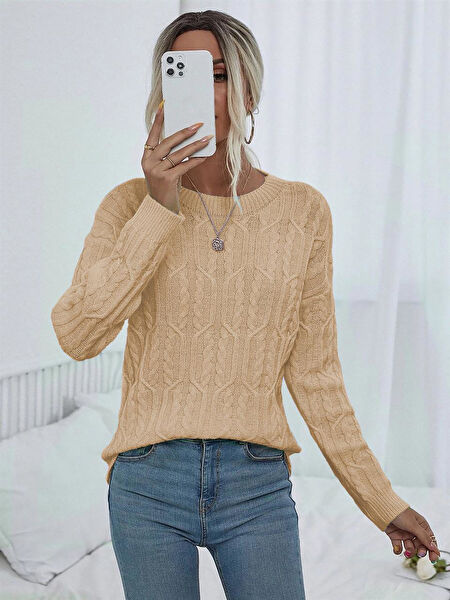 AQE FASHION Kadın Triko, Kazak