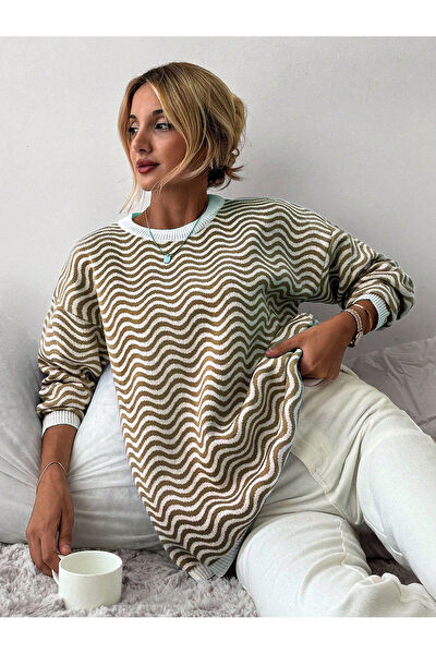 AQE FASHION Kadın Triko, Kazak