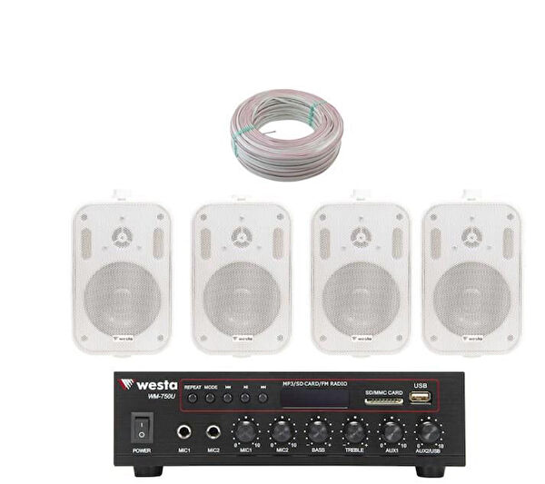 Westa Ses Sistemleri, Hoparlörler