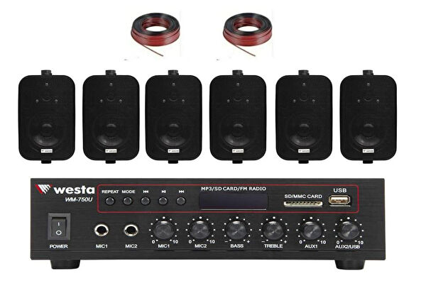 Westa Ses Sistemleri, Hoparlörler