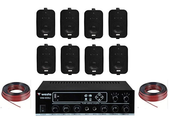 Westa Ses Sistemleri, Hoparlörler