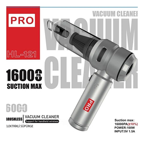 HZL Şarjlı, Dikey Süpürge