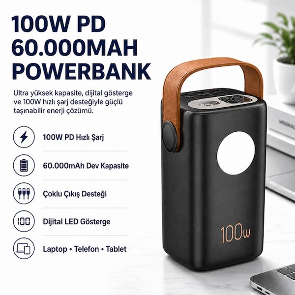 HzlStore Powerbank, Taşınabilir Şarj Cihazı