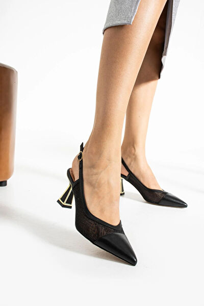 Follini Dolgu Topuklu Ayakkabı
