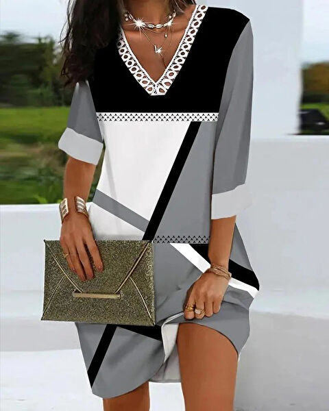 MAREANDPANDA Günlük Elbise