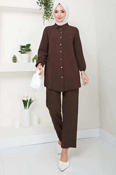 Hafsa Mina Tesettür Alt Üst Takım