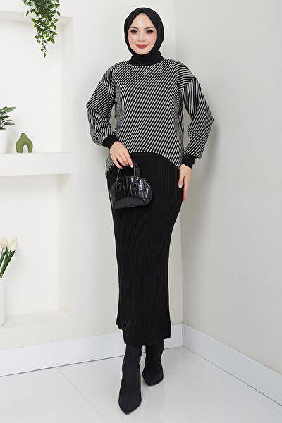 Hafsa Mina Tesettür Alt Üst Takım