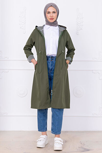 Hafsa Mina Tesettür Trençkot, Yağmurluk