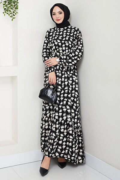 Hafsa Mina Tesettür Elbise