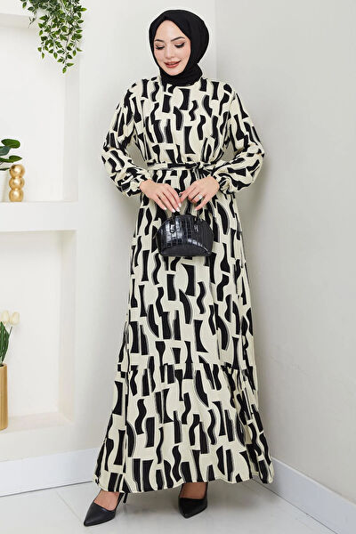 Hafsa Mina Tesettür Elbise
