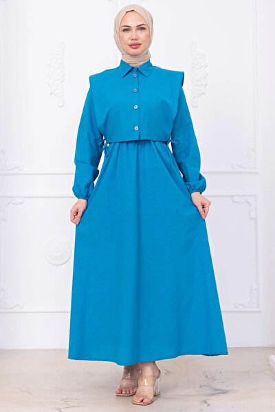 Hafsa Mina Tesettür Elbise