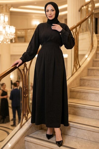 Hafsa Mina Tesettür Elbise