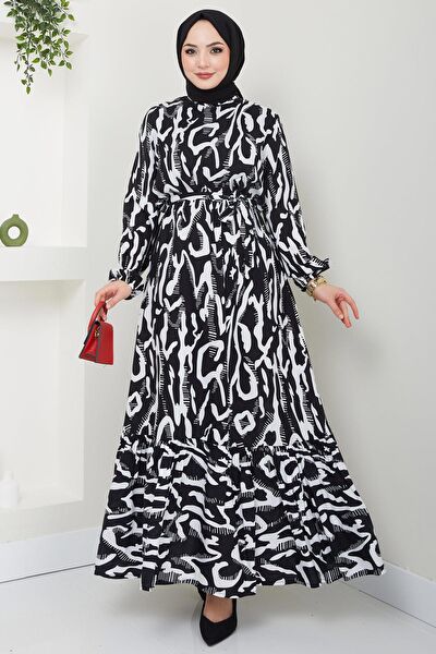 Hafsa Mina Tesettür Elbise