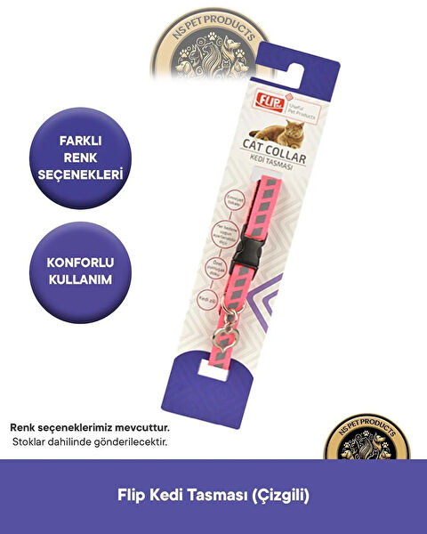 Flip Kedi Tasmaları ve İsimlikler
