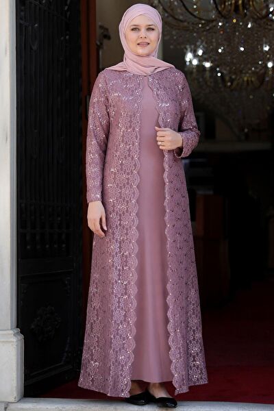 Amine Hüma Tesettür Elbise