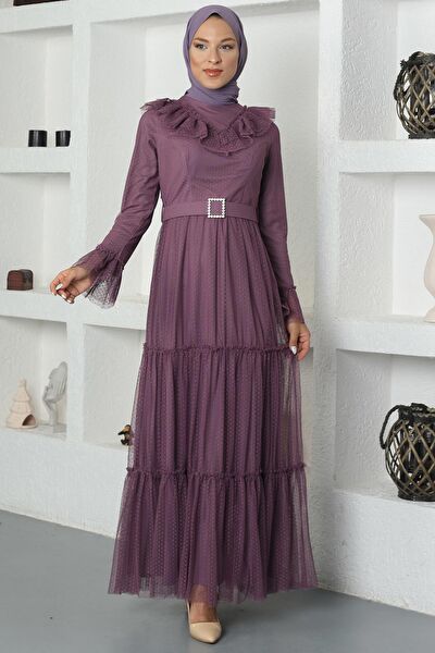 Amine Hüma Tesettür Elbise