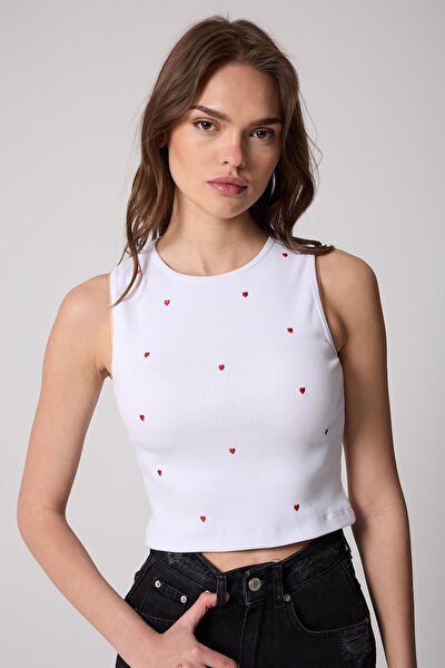 AMİDA MODA Kadın Atlet, Body, Fanila