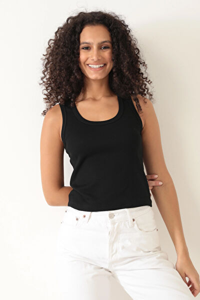 AMİDA MODA Kadın Atlet, Body, Fanila