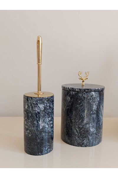 Sümeyra Marble Art Banyo Aksesuar Seti