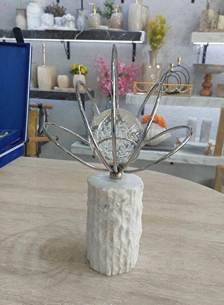 Sümeyra Marble Art Dekoratif Obje, Biblo, Figür