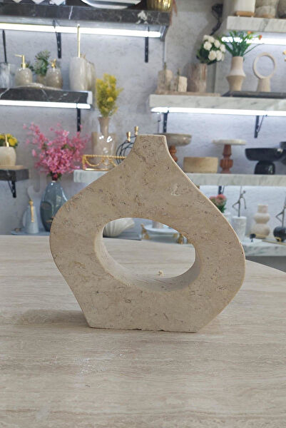 Sümeyra Marble Art Dekoratif Obje, Biblo, Figür