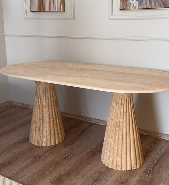 Sümeyra Marble Art Yemek Masası