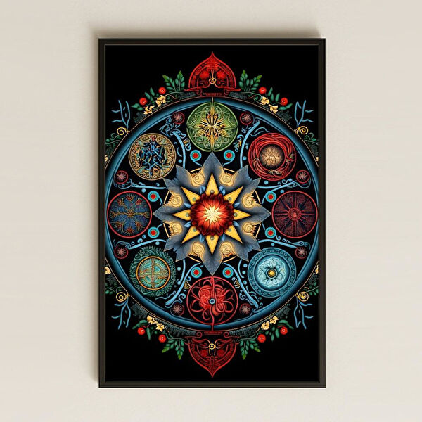 Komut Çerçevesiz Tablo