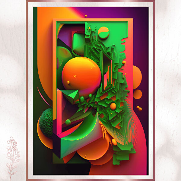 Komut Çerçevesiz Tablo