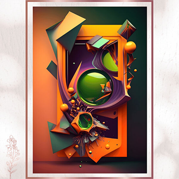 Komut Çerçevesiz Tablo