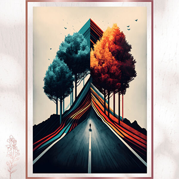 Komut Çerçevesiz Tablo