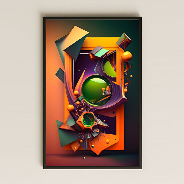 Komut Çerçevesiz Tablo