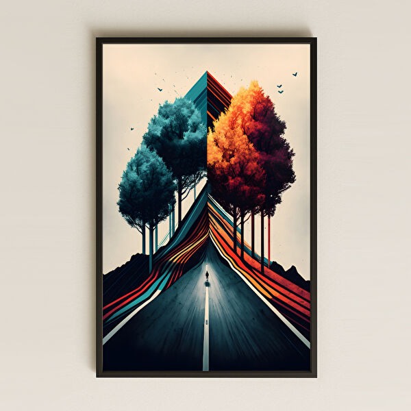 Komut Çerçevesiz Tablo