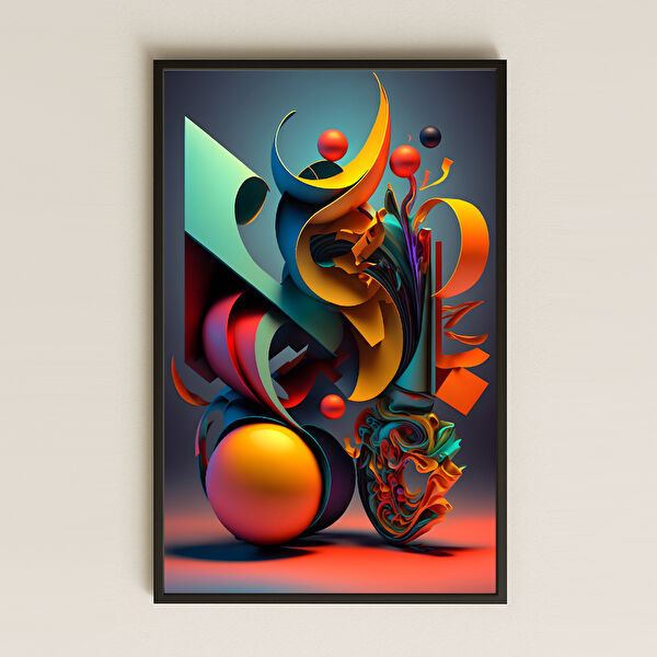 Komut Çerçevesiz Tablo