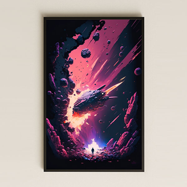 Komut Çerçevesiz Tablo