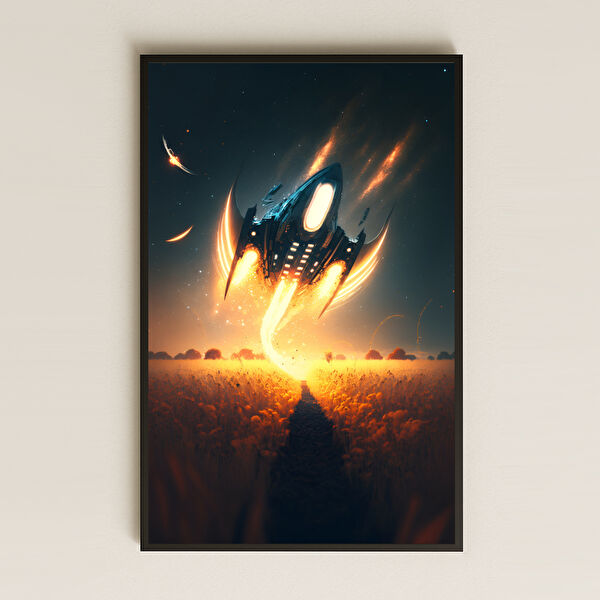 Komut Çerçevesiz Tablo