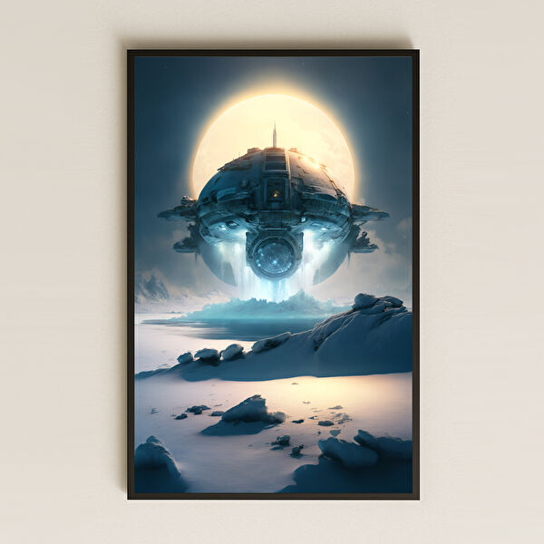 Komut Çerçevesiz Tablo