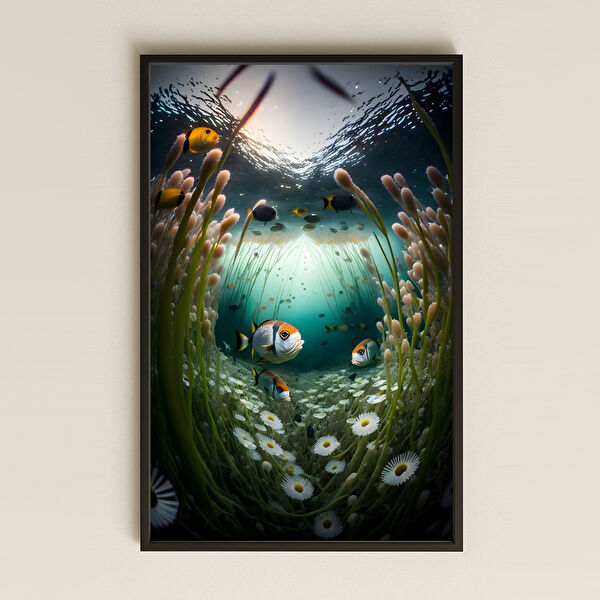 Komut Çerçevesiz Tablo